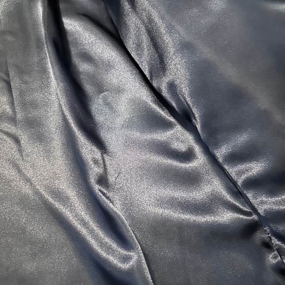 NWT J. Crew Black Parka Italian Stadium Cloth w/ Hood Size 0P Winter ~ Cozy! - Picture 6 of 7